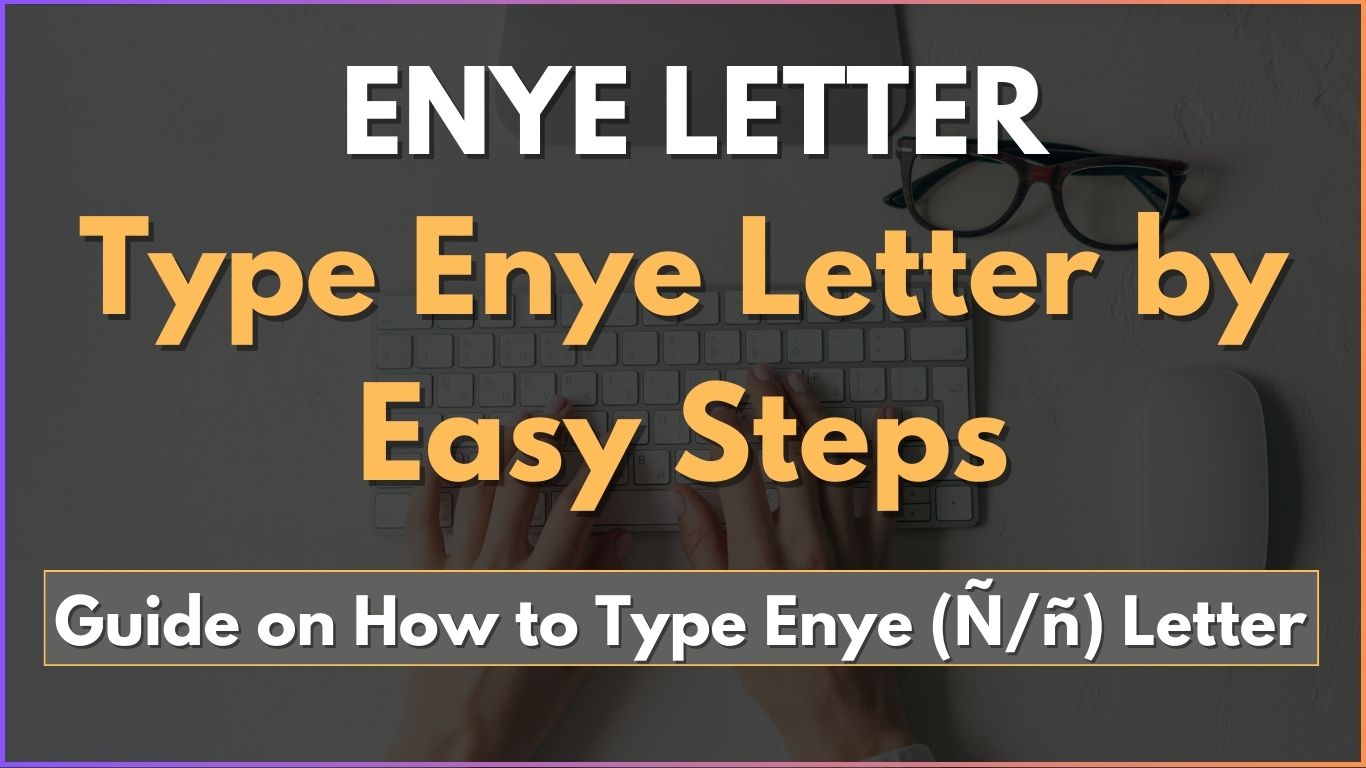 Enye Letter Ñn