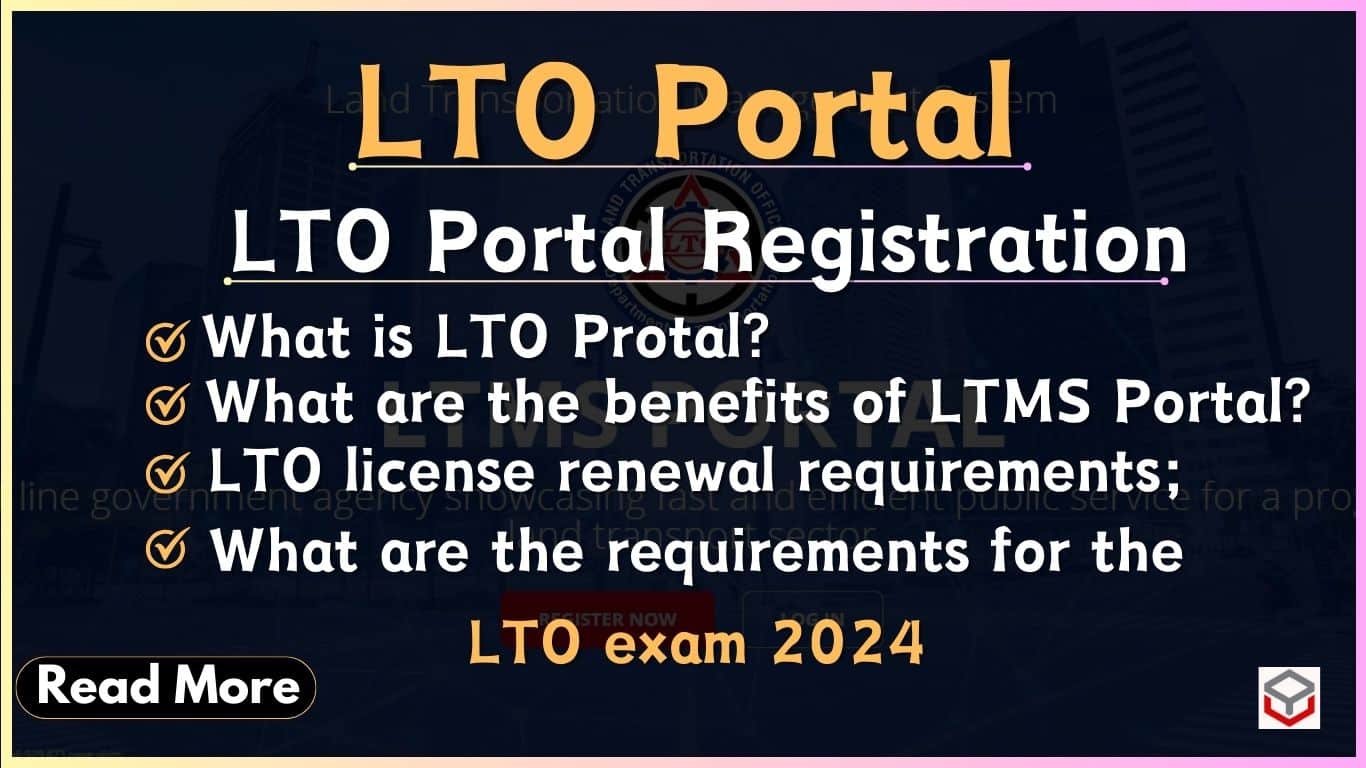 LTO Portal Registration