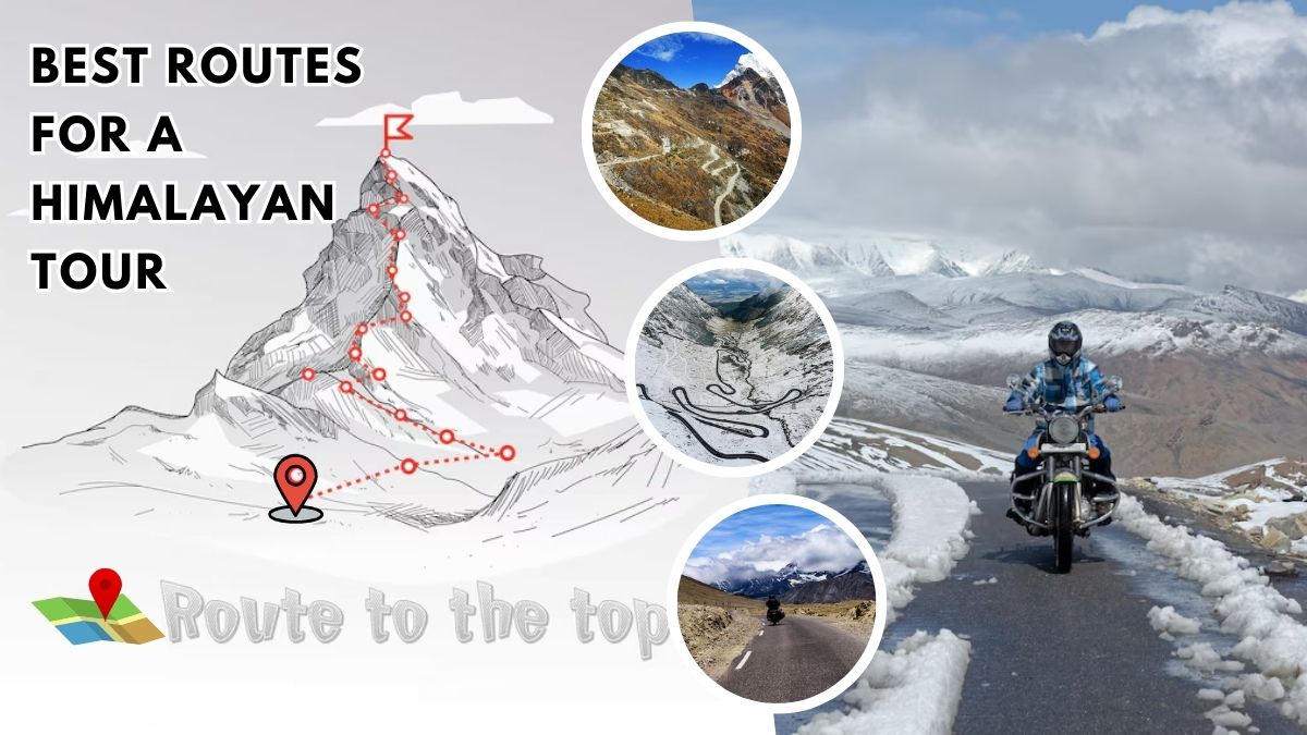 four best motorable roads in the Himalay
