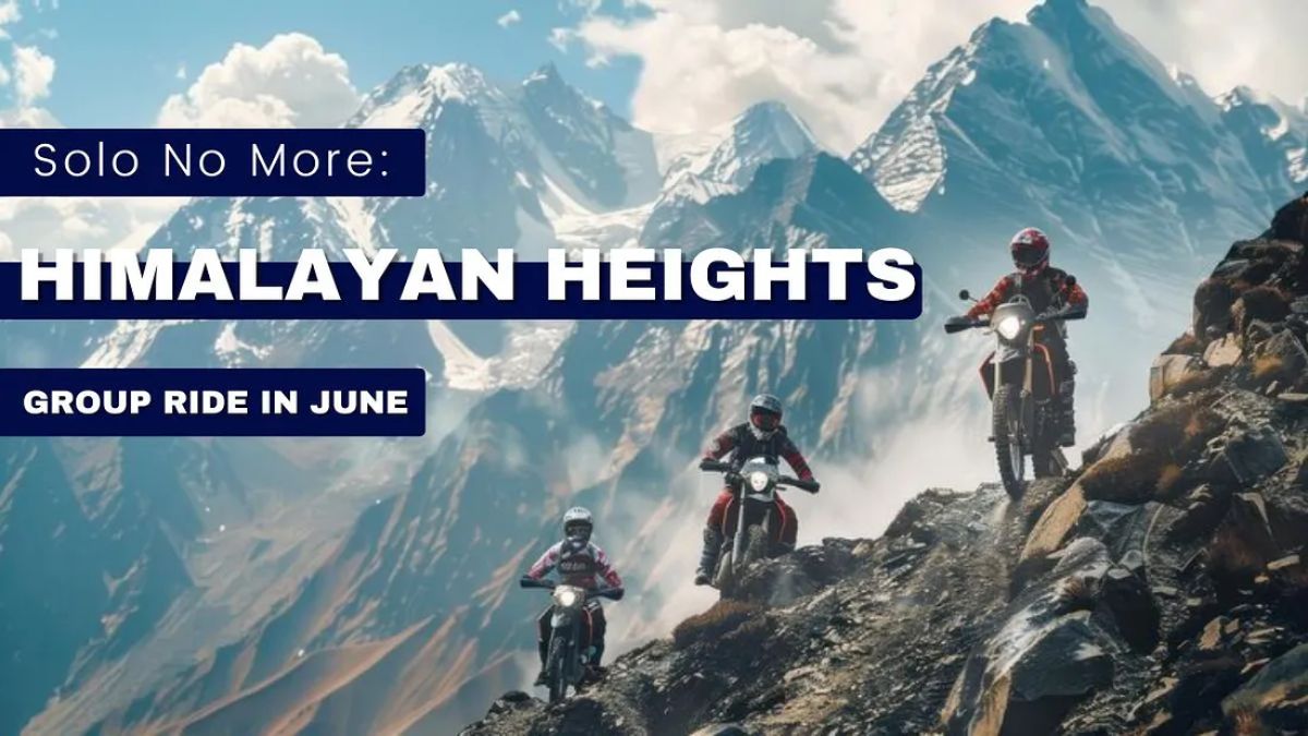 the Himalayan Heights Group Ride