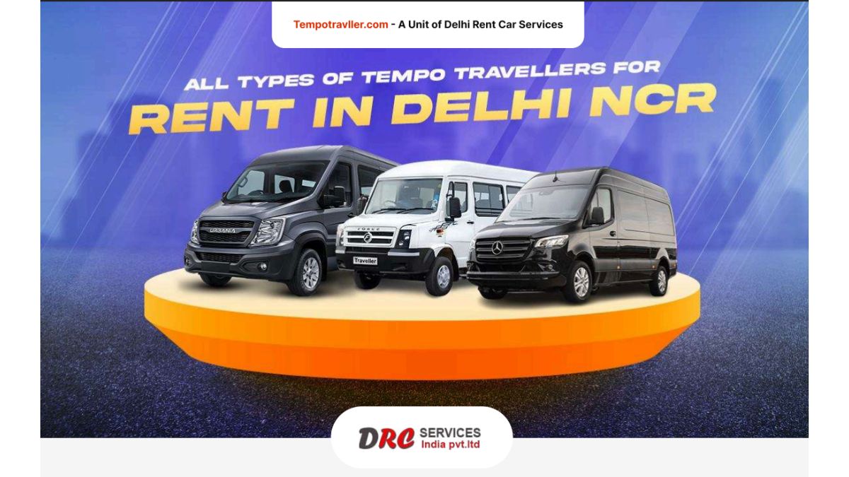 Tempo Traveller Seating Options with Pri