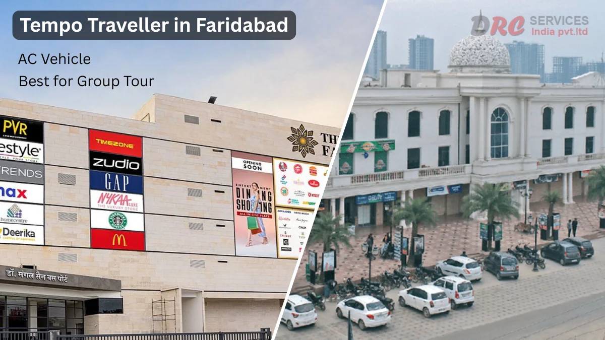 Tempo Traveller Rental in Faridabad