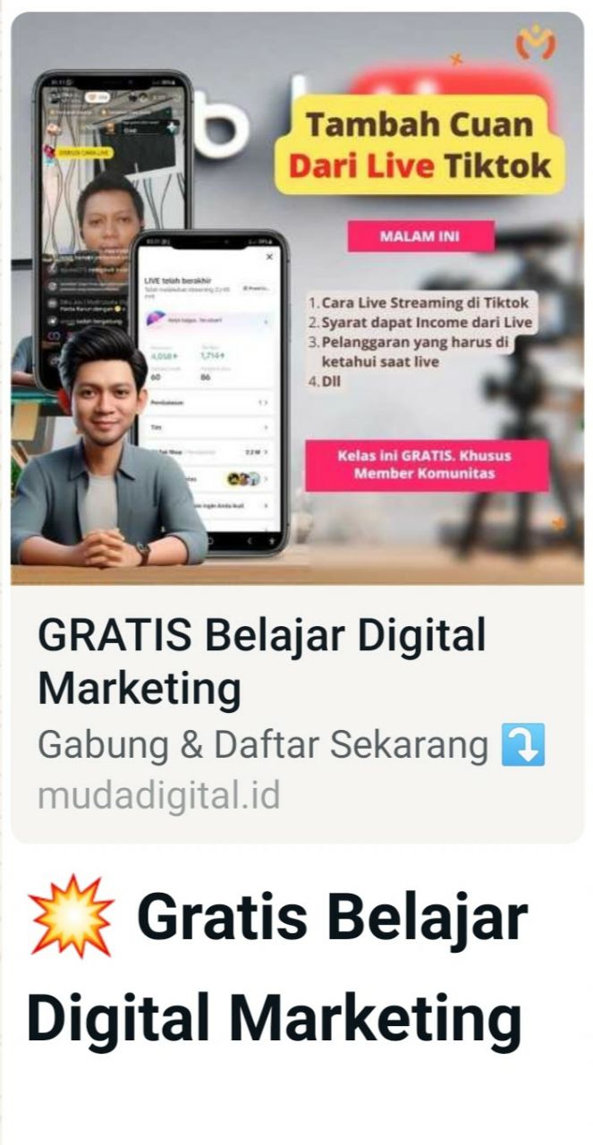 14-Gratis Belajar Digital Marketing