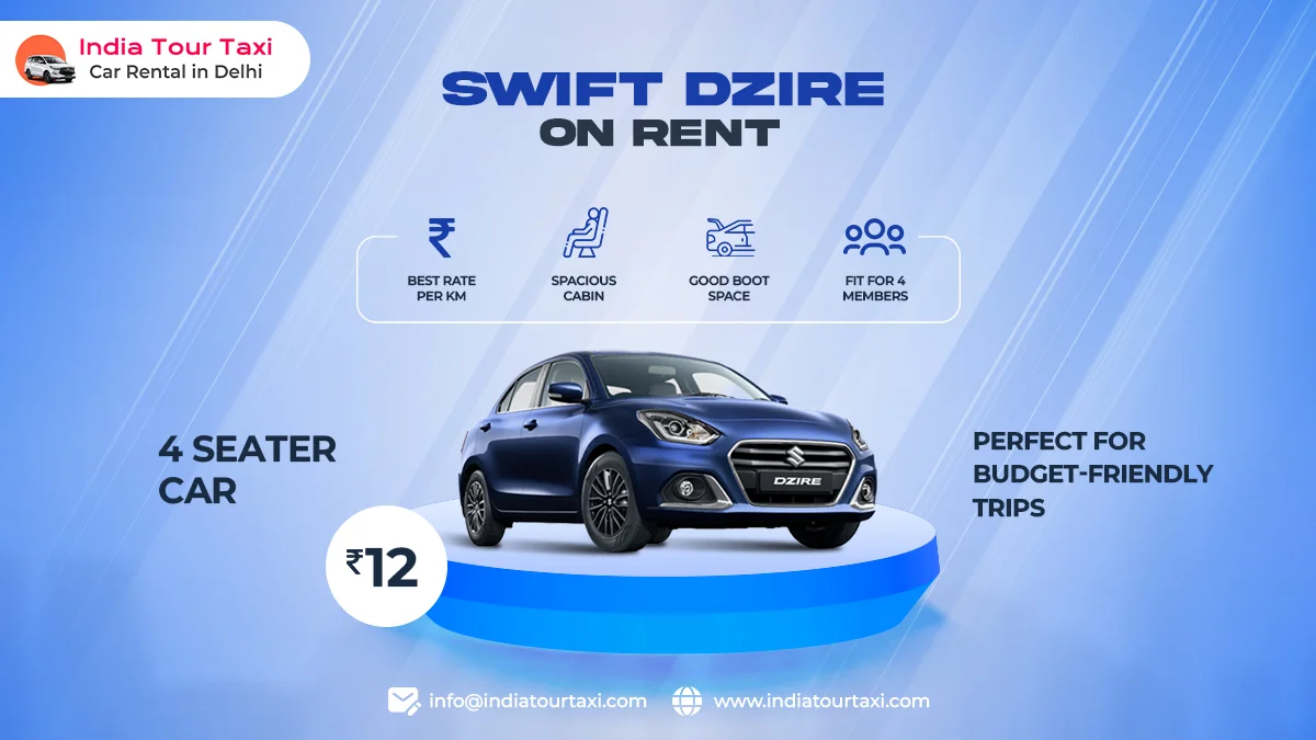 Swift Dzire on Rent