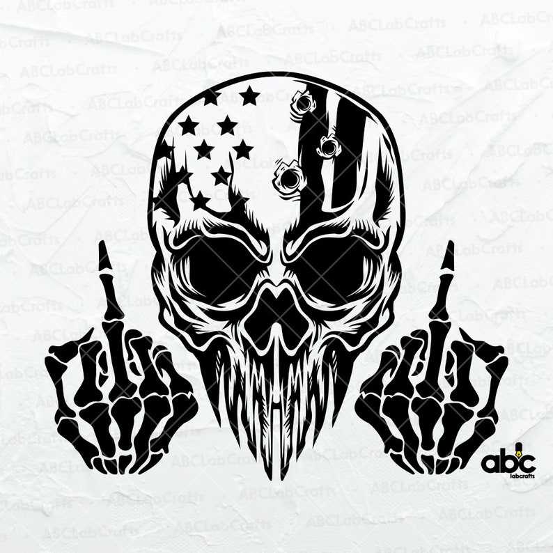 Middle Finger Svg