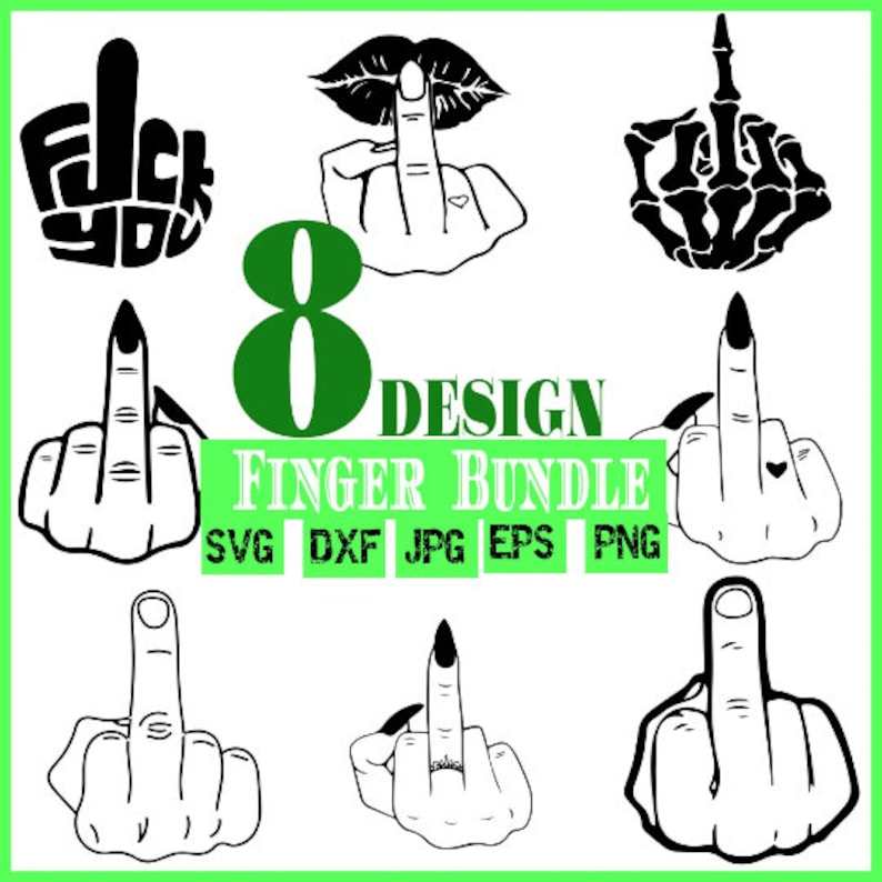 Uterus Middle Finger Svg